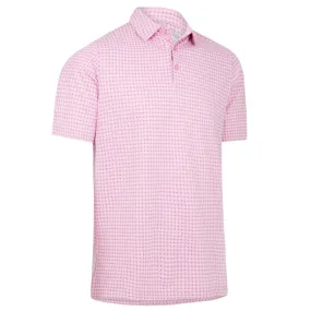 Callaway Soft Touch Micro Print Golf Polo Shirt CGKSC0K4