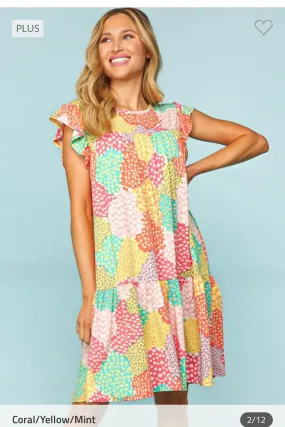 Colorful Floral Dress