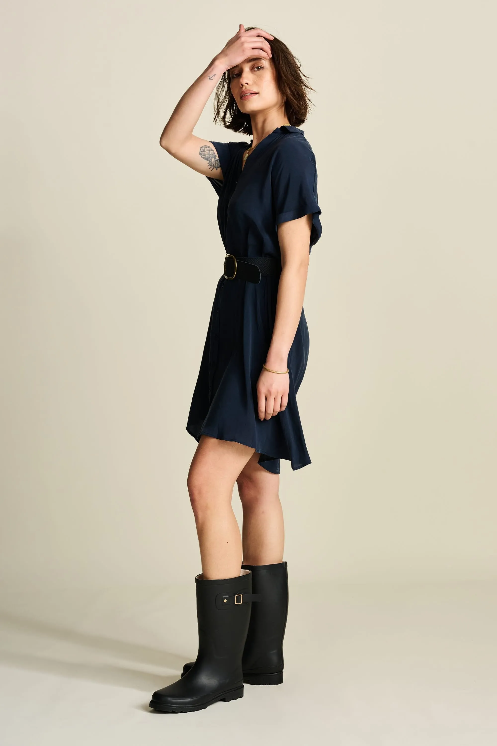 DRESS - Bobby Lynn Dark Navy