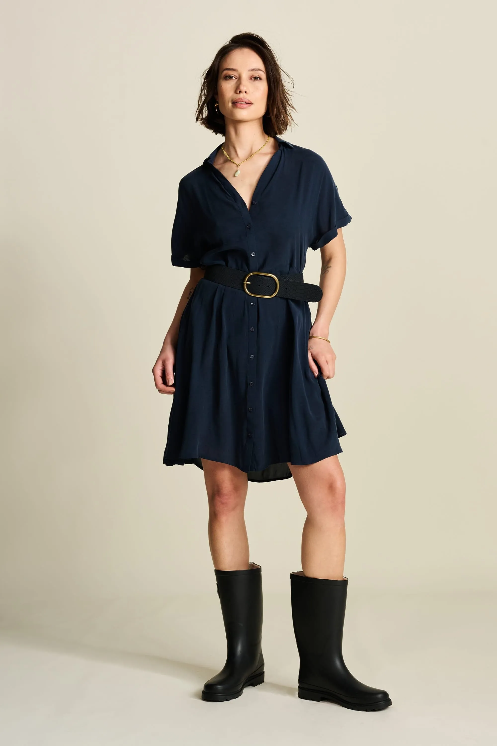 DRESS - Bobby Lynn Dark Navy