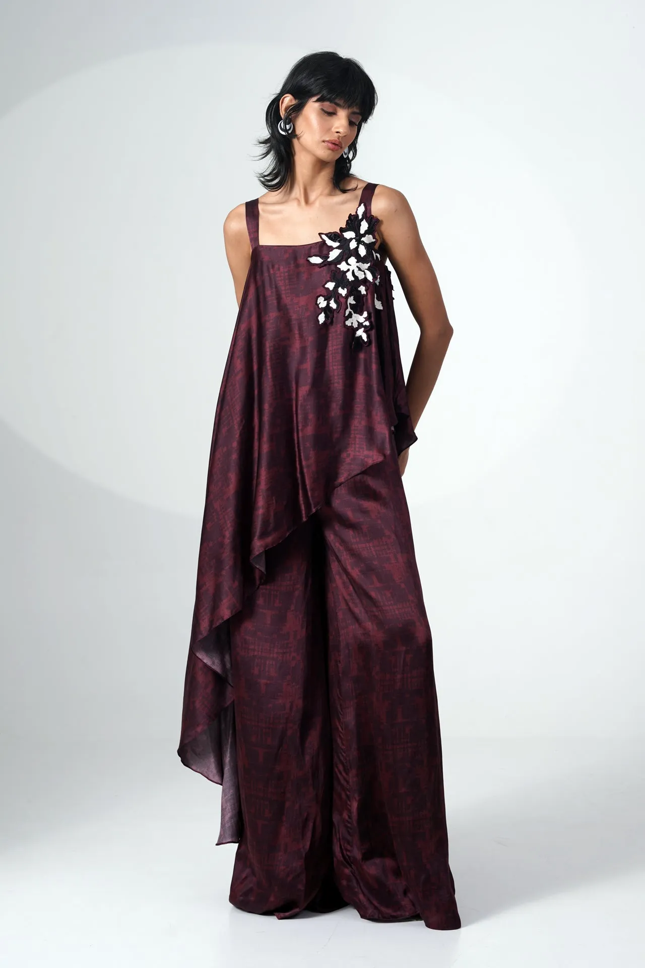 EDITH - SCARF JUMPSUIT