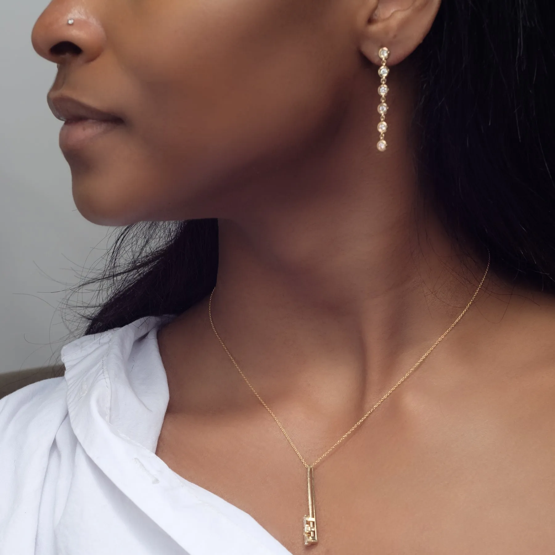 Essential Diamond Bezel Drop