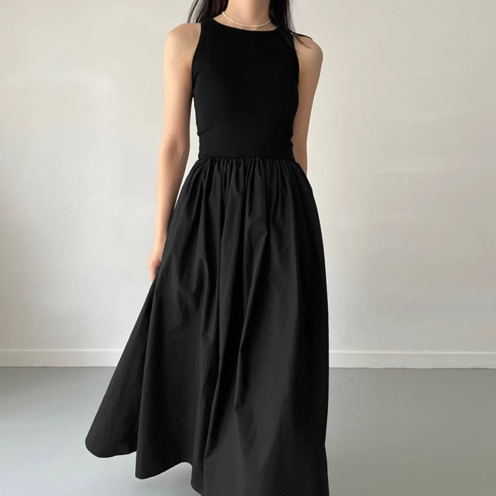 Felicity - Chic Sleeveless Midi Sundress for Women