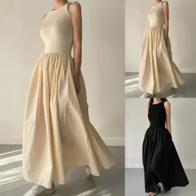 Felicity - Chic Sleeveless Midi Sundress for Women