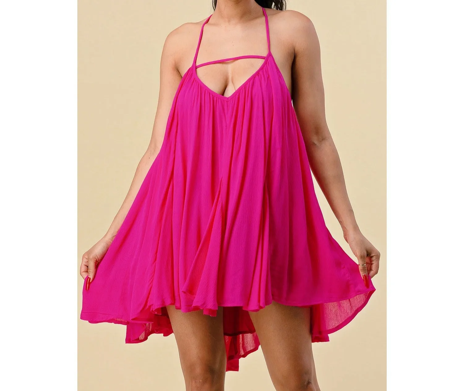 Fuchsia Cami Dress