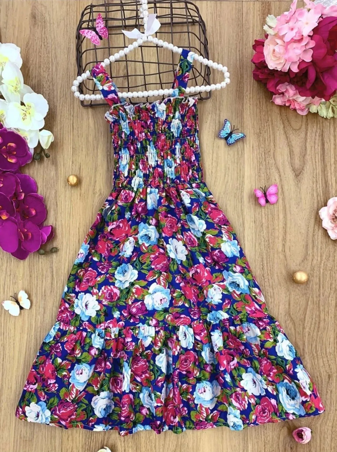 Girls Precious Keepsake Flowy Dress