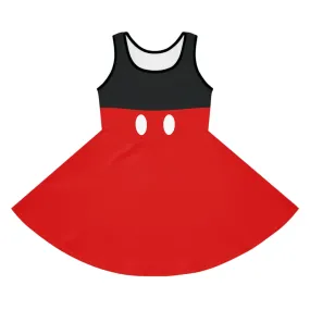 Hey Mick Girls' Sleeveless Sundress