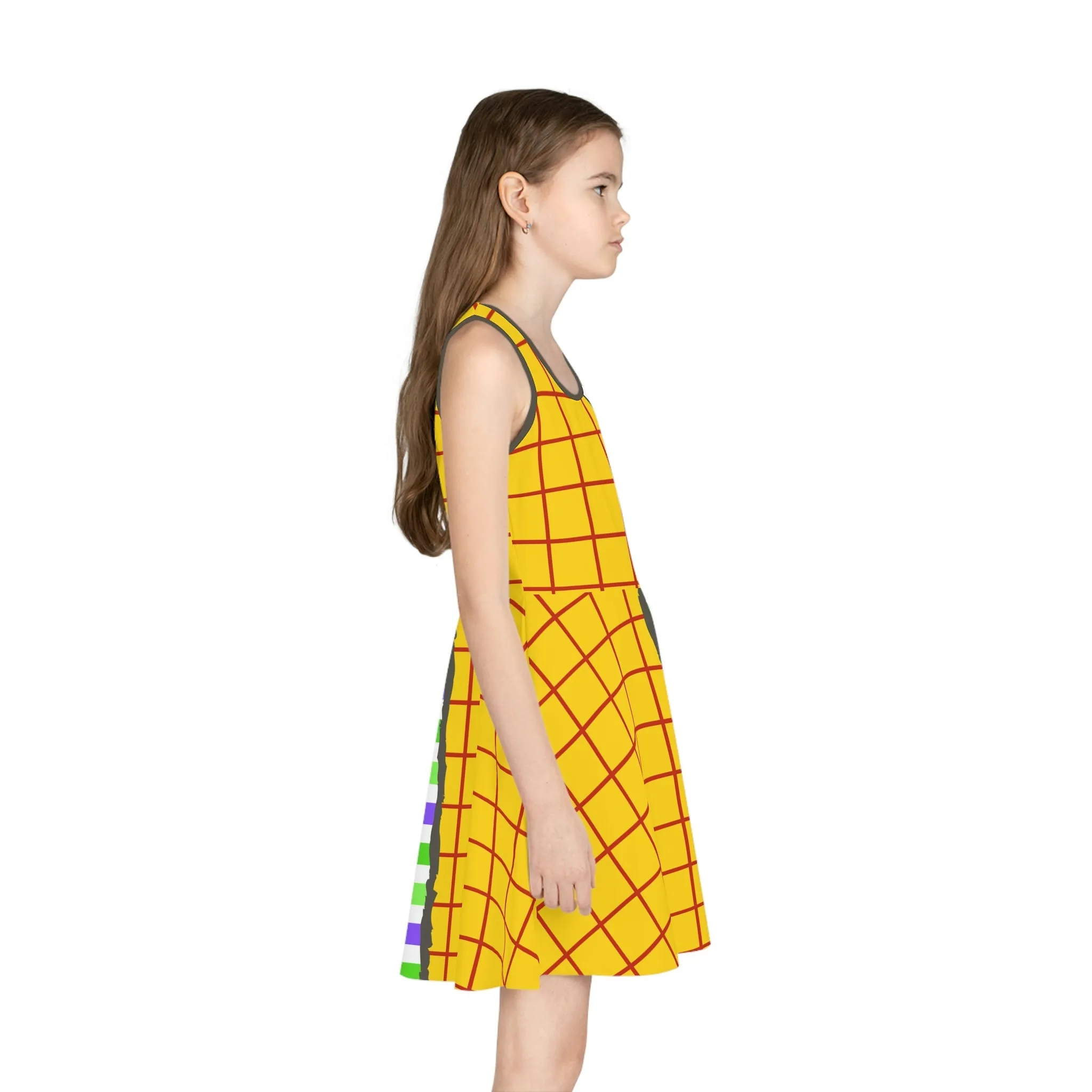 House Divided Girls' Sleeveless Sundress