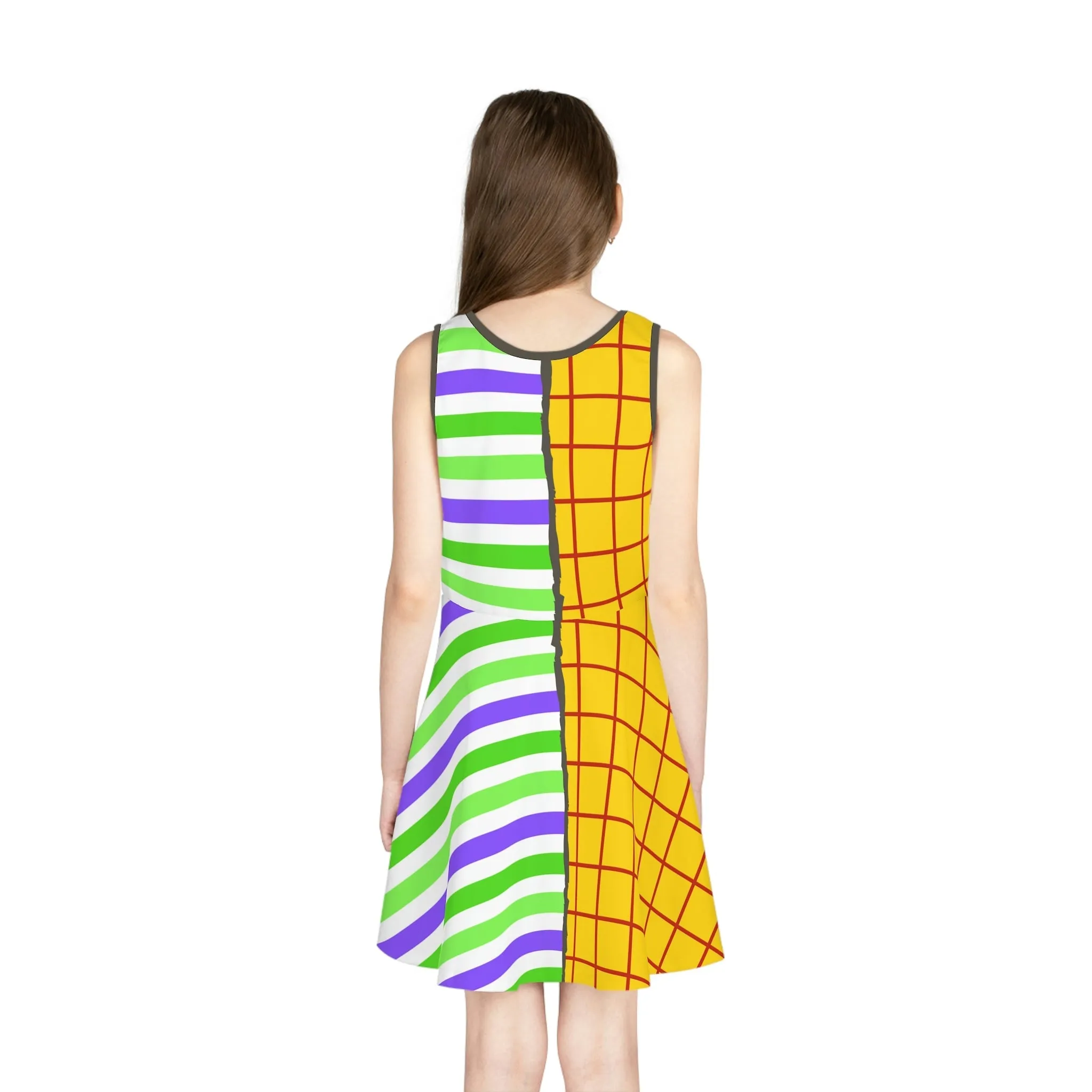 House Divided Girls' Sleeveless Sundress