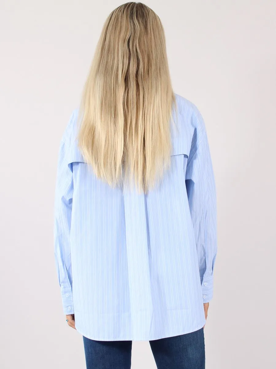 INWEAR<BR>
Rimma Shirt<BR>
Blue<BR>