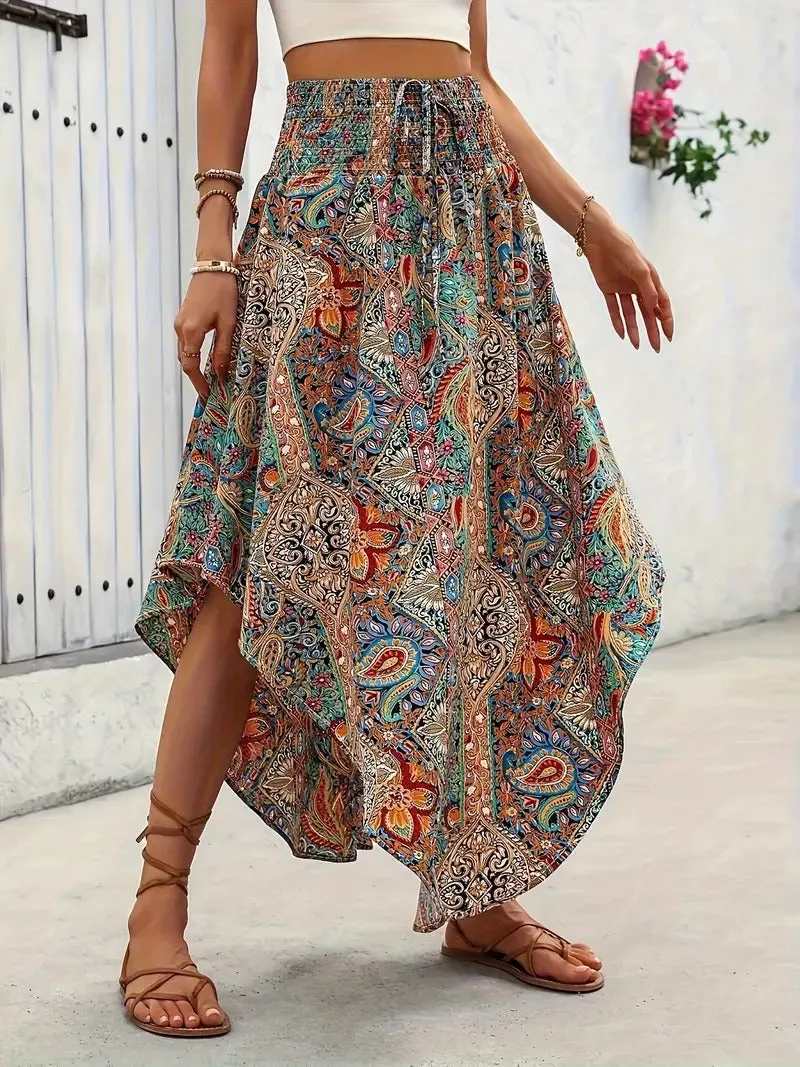 Ivyshape | Boho Skirt