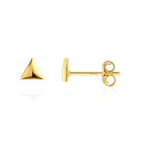 Minimalist Triangle Stud Earrings