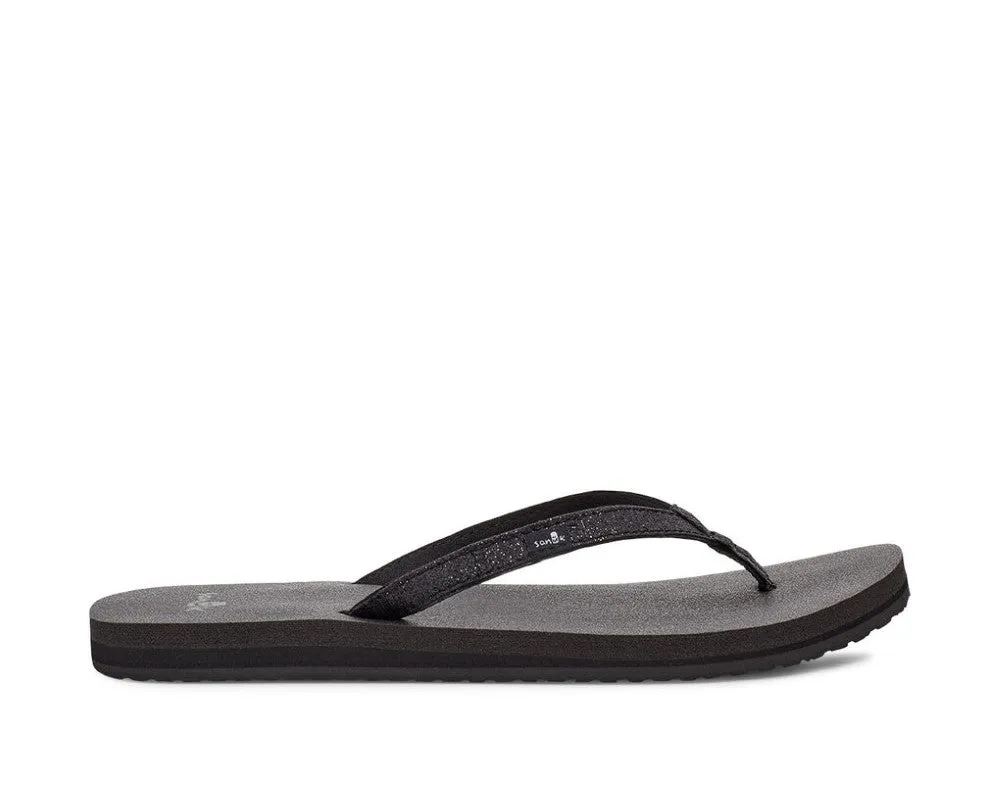 Sanuk Womens Yoga Joy Sparkle Sandal