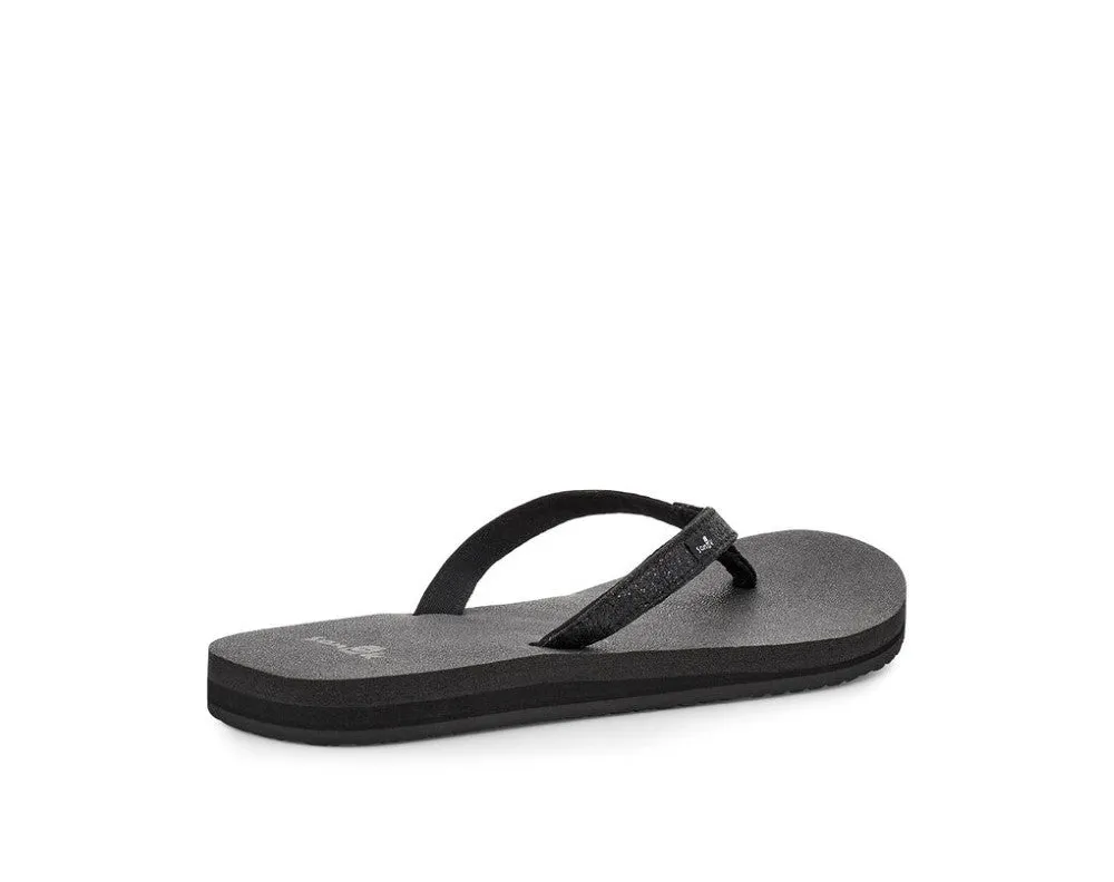 Sanuk Womens Yoga Joy Sparkle Sandal