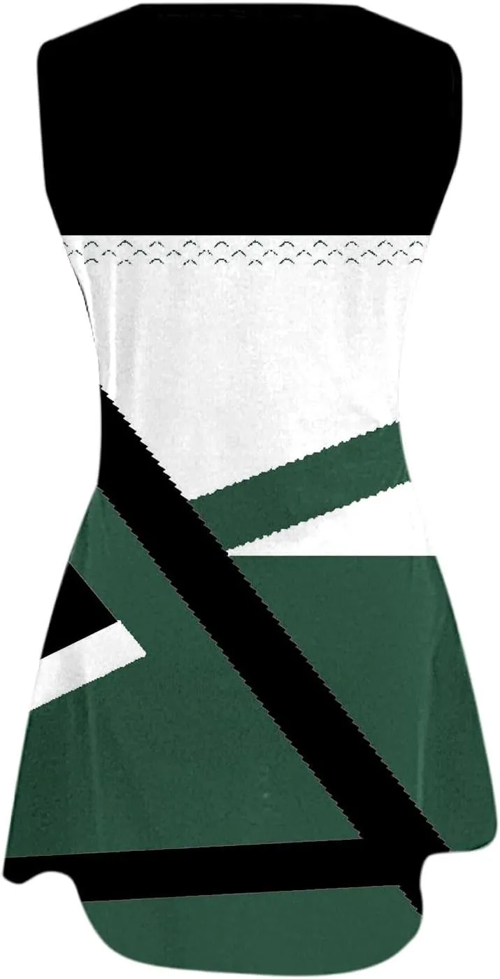 Womens Casual Dresses Sleeveless Summer Dresses 2025 Boho Floral Beach Sundresses Spring A-Line Dress with Pockets