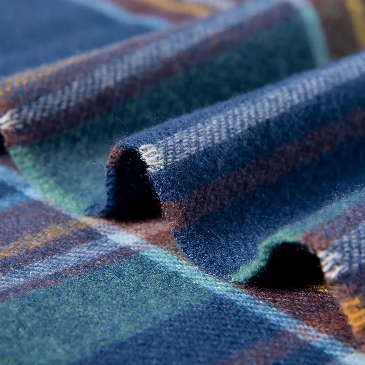 Womens Fall Winter Thermal Scarf Classic Plaid Print Tassel Soft Warm Blanket Scarves Ladie's Shawl Wraps