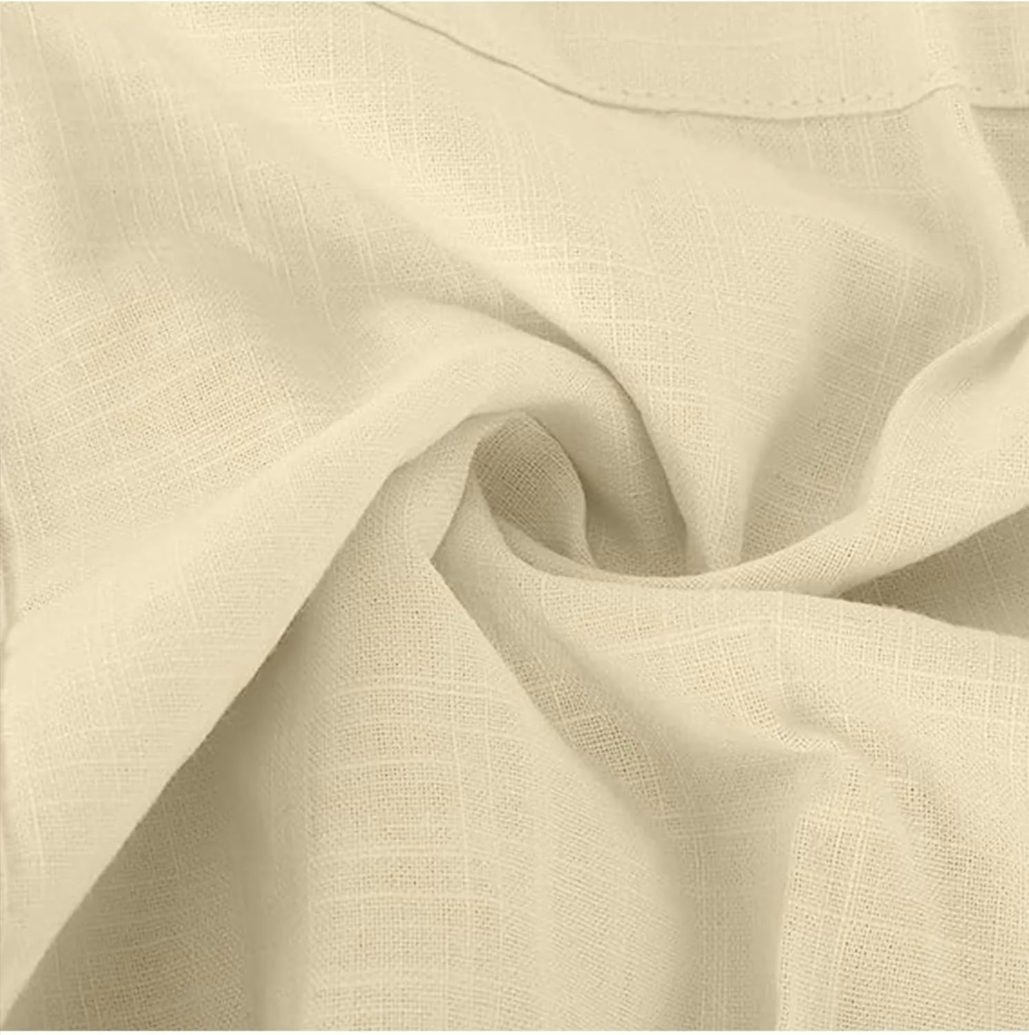 Womens Summer Cotton Linen Short Sleeve Button Down Shirt Collared V-Neck Loose Fit Blouse Beach Office Tops